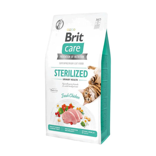 Brit Care Cat Sterilized Urinary Health 7Kg Con Regalo