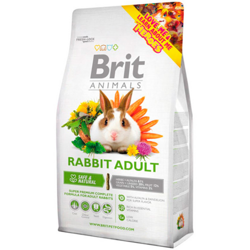 Brit Animals Rabbit (Conejo) Adult 1,5kg