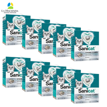 Cargar imagen en el visor de la galería, Arena Aglomerante Sanicat 10 Cajas x 7 kg Sin Aroma + Regalo