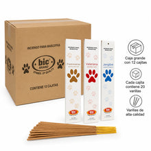 Cargar imagen en el visor de la galería, Caja Incienso para Mascotas 240 Varillas Aromas Surtidos