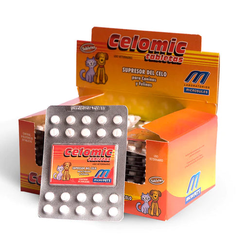 CELOMIC TABLETAS 20comp (Supresor del celo)