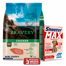 Cargar imagen en el visor de la galería, Bravery Grain Free Puppy Mini 14Kg Pollo