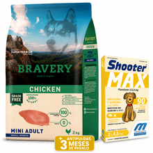 Cargar imagen en el visor de la galería, Bravery Grain Free Adulto Mini 2Kg Pollo