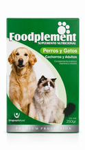 Cargar imagen en el visor de la galería, Suplemento Nutricional Foodplement Perros y Gatos 250g