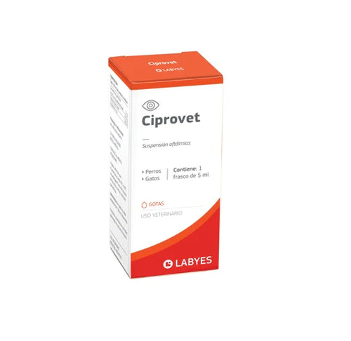 Ciprovet Colirio con Antibiotico Labyes 5ml