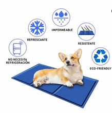 Cargar imagen en el visor de la galería, Colchoneta Gel Refrigerante Para Perro 81x96cm