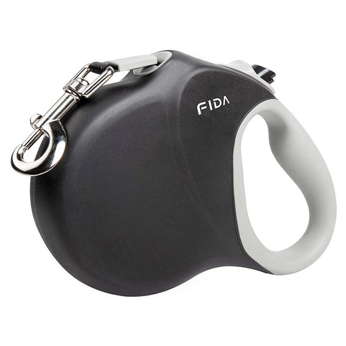 Correa Retractil FIDA Premium 8m (hasta 50Kg) Negra