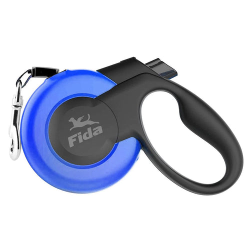 Correa Retractil FIDA Mars 5m Large (hasta 50Kg) Azul