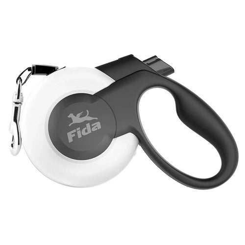 Correa Retractil FIDA Mars 3m Extra Small (hasta 12Kg) Blanca