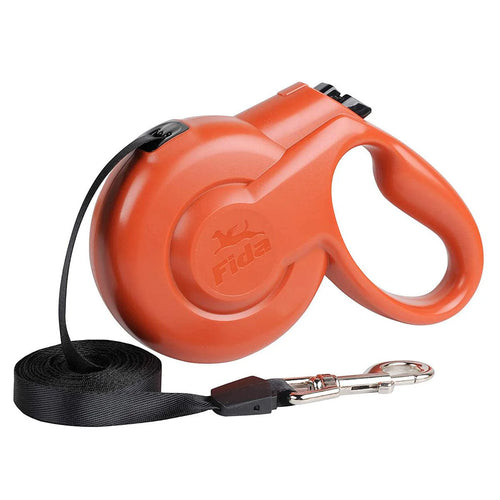 Correa Retractil FIDA Styleash 5m Medium (hasta 25Kg) Roja