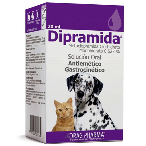 Dipramida Antiemetico Solucion Oral 20ml Drag Pharma