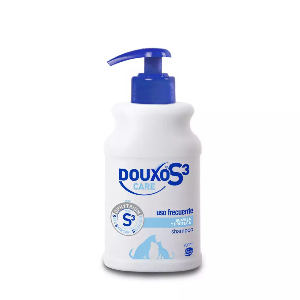 DOUXO S3 CARE Shampoo Hidratante Uso Frecuente Perros y Gatos