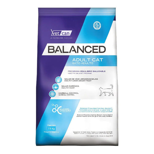 Vet Can Balanced Gato Adulto 15kg con Regalo