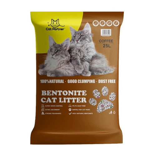 Arena Aglomerante Gato Cat Partner 8kg Cafe Con Regalo