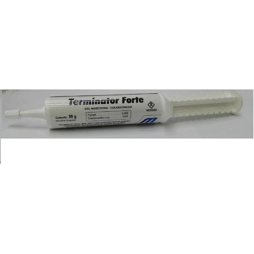 Terminator Forte Gel 30g Insecticida  Cucarachicida   1 Jeringa