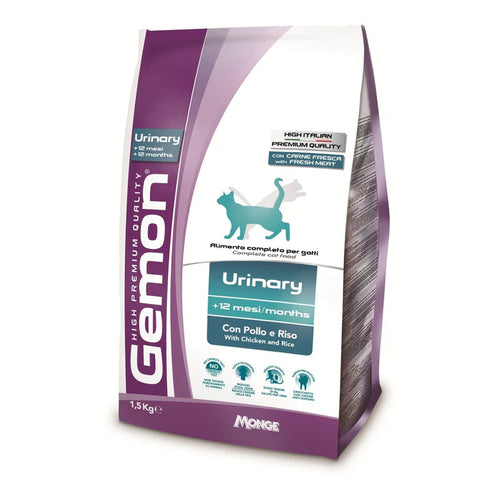 Gemon Cat High Premium Urinary Pollo Y Arroz 2kg Con Regalo