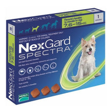 Cargar imagen en el visor de la galería, Pastilla Antipulgas Nexgard Spectra 7,6kg A 15kg (3 meses)