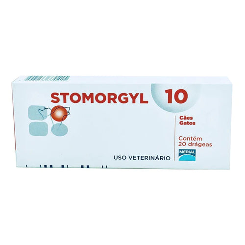 Stomorgyl 10kg Antibiotico Periodontal Perros Y Gatos 20un.