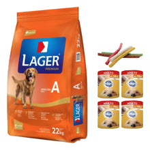 Cargar imagen en el visor de la galería, Lager Adulto 29k Con 4pate 280g Y Snacks