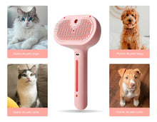 Cargar imagen en el visor de la galería, Cepillo a Vapor Recargable USB Perros y Gatos Rosado