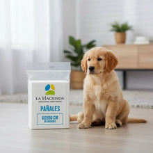 Cargar imagen en el visor de la galería, Pañales Entrenamiento Sabanilla La Hacienda Blanco 60x60 30 Unidades