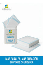 Cargar imagen en el visor de la galería, Pañales Entrenamiento Sabanilla La Hacienda Blanco 60x60 30 Unidades