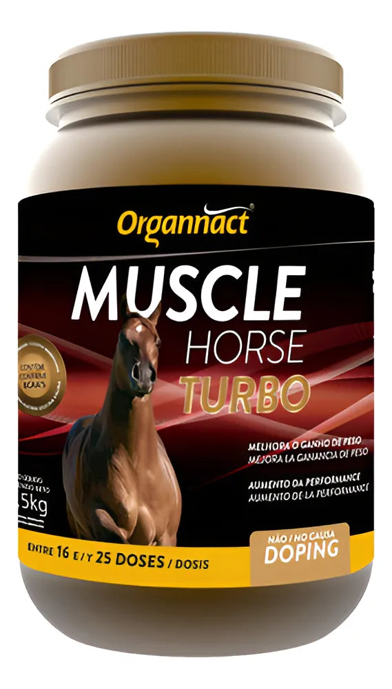 Suplemento En Polvo Organnact Muscle Horse 6kg Equinos