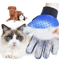 Cargar imagen en el visor de la galería, Cepillo Guante Mascotas Sacapelos Masajeador Perros Gatos