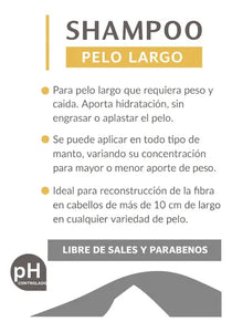 Dermapet Shampoo Pelo Largo Con Ceramidas Perros y Gatos 250 Ml