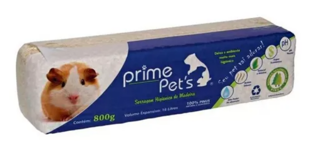 Viruta Sanitaria para Roedores Conejos, Hamsters, Cobayos, Cuis 800g
