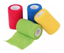 Cargar imagen en el visor de la galería, Venda Elástica Autoadhesiva (Coban) 10cm - 4,5m x 24