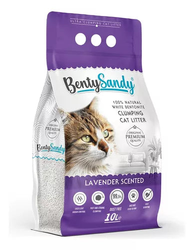 Sanitario Aglomerante BentySandy Lavanda 10l