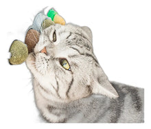 Cargar imagen en el visor de la galería, Snack Golosina Para Gato 3+1 Spin Ball Hierba Gatera