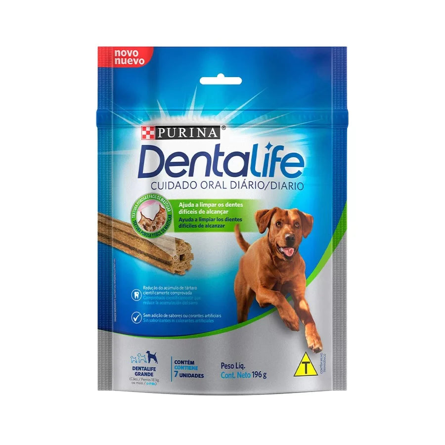 Cuidado Oral Dentalife Purina Raza Grande 7un