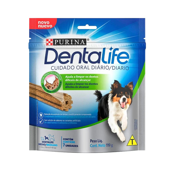 Cuidado Oral Dentalife Purina Raza Mediana 7un