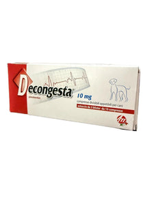 Decongesta Fatro Pimobendan 10mg 20comp. (Fraccionable)