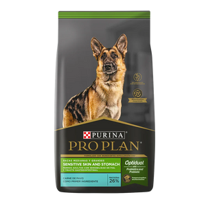 Pro Plan Sensitive Skin and Stomach 15Kg Raza Medianas y Grandes Con Regalo