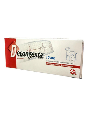 Decongesta Fatro Pimobendan 10mg / Insuficiencia Cardiaca 50comp.
