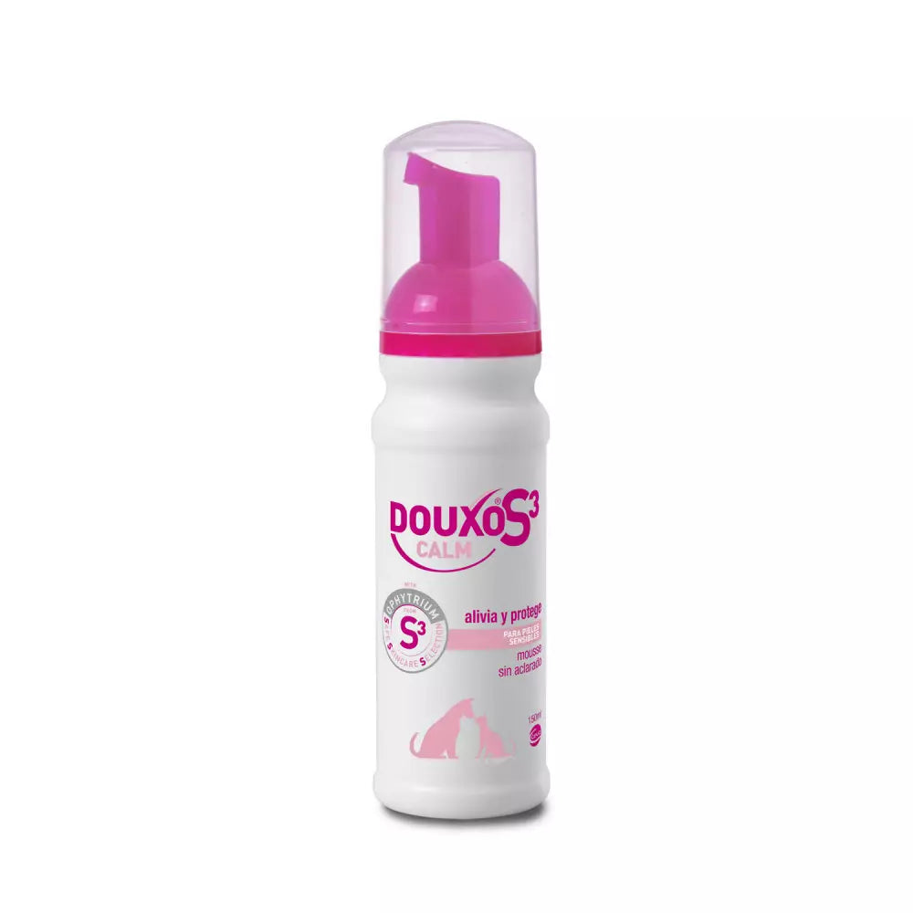 Douxo S3 Calm Mousse para Pieles Sensibles Perros y Gatos