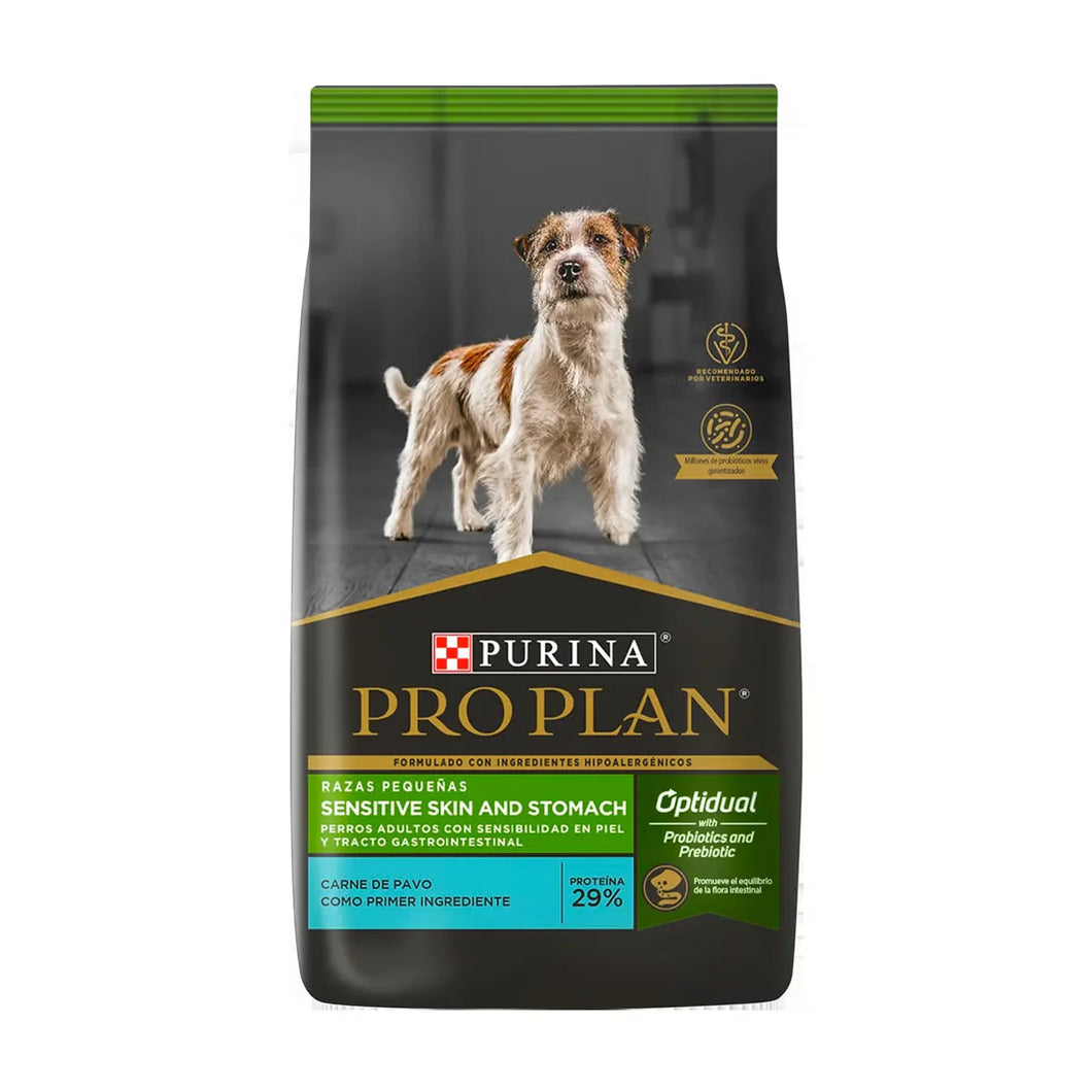 Pro Plan Sensitive Skin and Stomach 3Kg Raza Pequeña Con Regalo