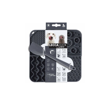 Cargar imagen en el visor de la galería, Mpets Come Lento Leccamat Con Cuchara M Negro