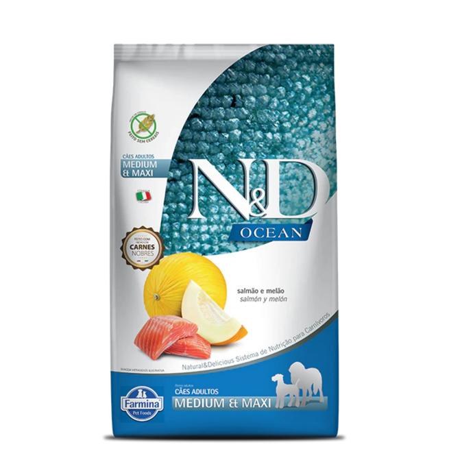 Farmina N&D Ocean Adulto Medium 10kg con Regalo