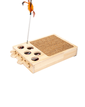 Cargar imagen en el visor de la galería, Juguete Interactivo Con Rascador Atrapa Ratón 43*27 CM