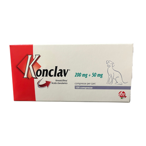 Konclav (Amoxicilina y Clavulánico) 250mg x 100 comprimidos