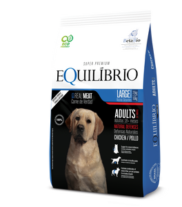 Equilibrio Adulto Raza Grande 15Kg con Contenedor