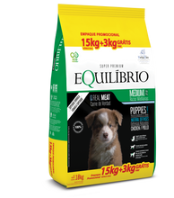 Cargar imagen en el visor de la galería, Equilibrio Cachorro Todas Las Razas 15+3Kg con Regalo