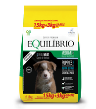 Cargar imagen en el visor de la galería, Equilibrio Cachorro Todas Las Razas 15+3Kg con Regalo