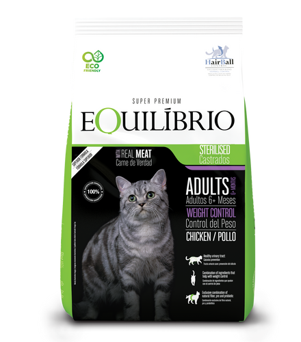 Equilibrio Gato Castrado 1.5Kg con Regalo