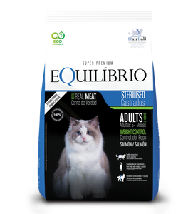 Equilibrio Gato Adulto Pelos Largos 1.5Kg con Regalo