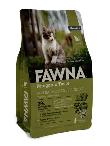 Fawna Patagonic Taste Gatito Salmon 1kg Con Regalo